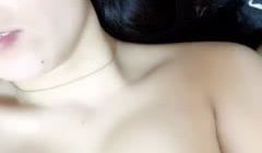 皮肤白皙美乳女主播双人啪啪秀 多种姿势换着操连续