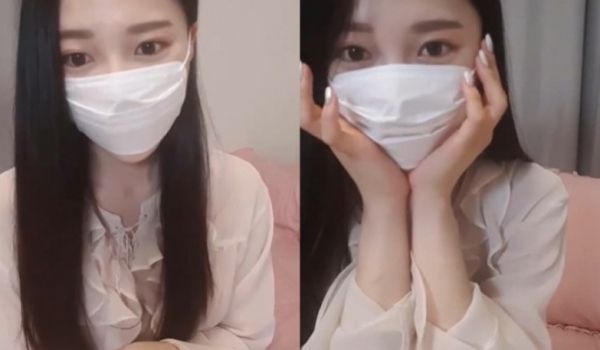 [韩国] 口罩主播揉奶爽一波~就算小小的也是有大