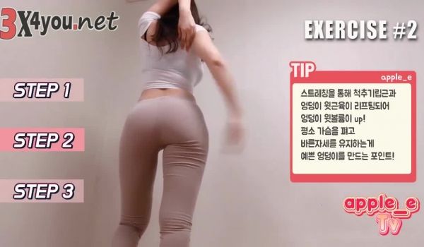 [韩国] 摇动翘屁股~今天教爹爹们屁屁运动第2式