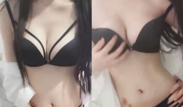 抖音抖完换美拍 美胸妹为搏点阅露乳自摸