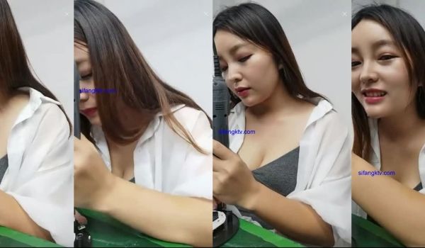 上班族厂妹 日泡泡 上班带跳弹 一脸的淫荡 日泡