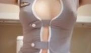 美少女悠宝之性感空姐制服诱惑爆乳一线天美鲍大尺度