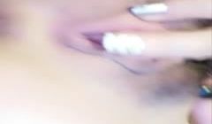 高颜值妹子私人玩物七七道具自慰 情趣透视装掰开逼