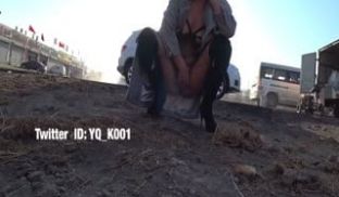 推特大神YQ_K的丰满骚妻让路边洗车师傅欣赏自己