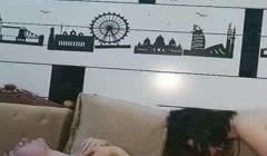 『闺蜜双飞』两男三女一小哥与短发妹子啪啪69互舔