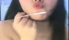 超可爱的女神级校花美女[星luck]爱死她了，笑