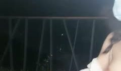【校花学妹初下海】扎着两个辫子颜值不错妹子，户外