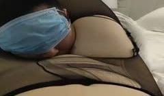 剧情演绎男科女医生上门看病强行把裤子啪啪，性感黑