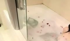 娇小身材网红脸妹子【小骚猫】沙发翘屁股扭动，浴缸
