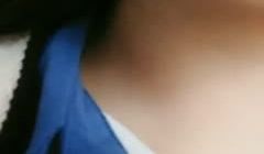 某公司的前台文员 超级清纯的微博网红脸 在上班的