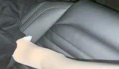 野外车震玩的就是刺激黑色超短裙女孩车里裙子聊起来
