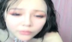 小可爱平台(原卡哇伊)高颜值美女主播FH溪水和炮