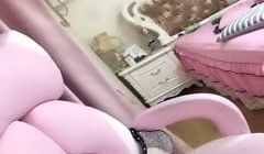 颜值不错极品巨乳美女主播直播秀 两只奶子车灯般晃