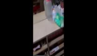 本土蛮劲爆的小明星化妆间与男友激情啪啪