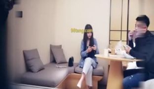 《秦总全国探花》与高颜值甜美妹子TP啪啪，穿上黑