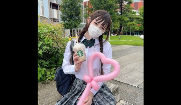 第一枪！ ！强行把就读于着名预科学校的现任◯少女