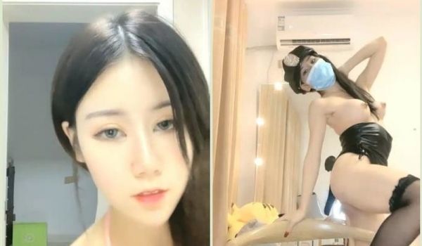 恩熙熙高颜值美女情趣装洗澡自摸诱惑，性感黑丝热舞