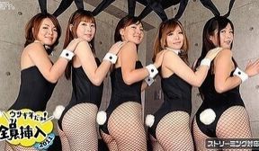 全体人员插入兔女郎藤井未来星野香织