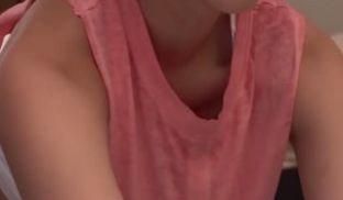 偶然覗いたトレーニング巨乳美女
