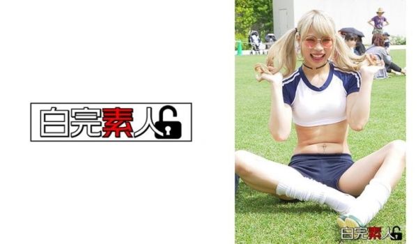敏感パイパンスレンダーギャルと中出し3P