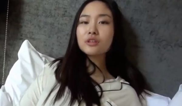 外表清纯的大学生和老外男朋友干炮，在床上真淫荡