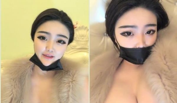 高颜值短发御姐【小蝴蝶】露奶自摸诱惑，掰穴近距离