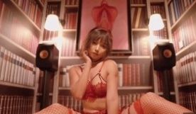 JasmineJ红色情趣内衣的诱惑的!
