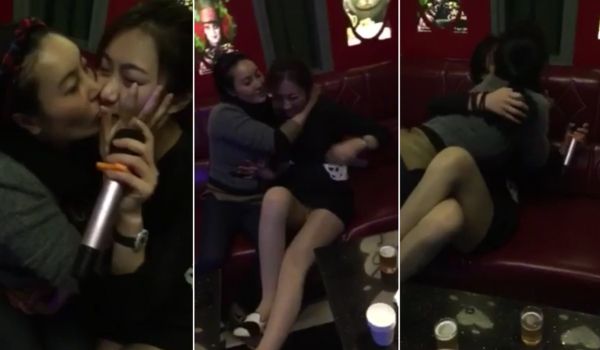 这小骚货发情了的!