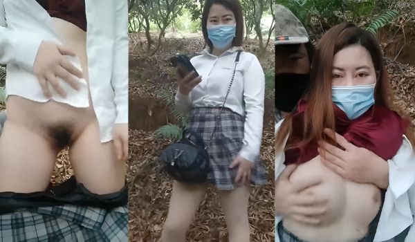 【粉灯小王子】块约个人妻野战,大胸又白又挺,小山