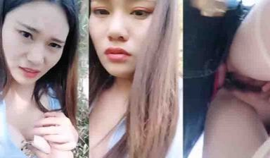 网红戏精刘婷婷剧情演绎美女独自行山被山贼劫财劫色