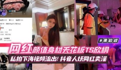 年度稀缺百万粉丝网红黑料 网红颜值身材天花板TS