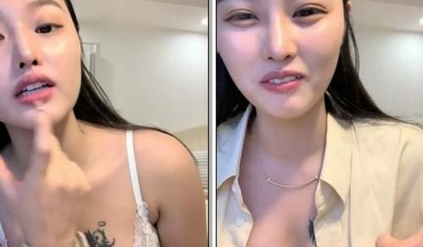 办公室OL女郎被带到一个房子里，进行激烈的性爱.