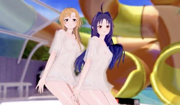 3DMMD结城明日奈绀野木绵季