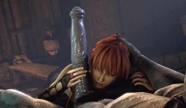 3D丑陋怪物疯狂抽插美女