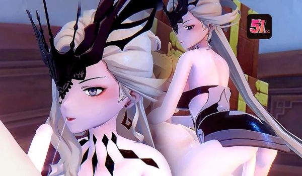 3D原神AKT女士威胁旅行者的承诺的事情国语中字