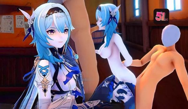 3D原神AKT-优菈酒馆喝酒被路人下药