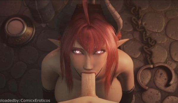 3D颜射深喉火辣魅魔