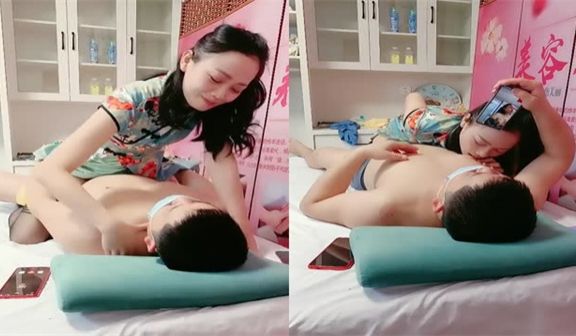 按摩店勾搭风骚女技师