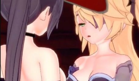 3D原神百合小姐姐家中做爱