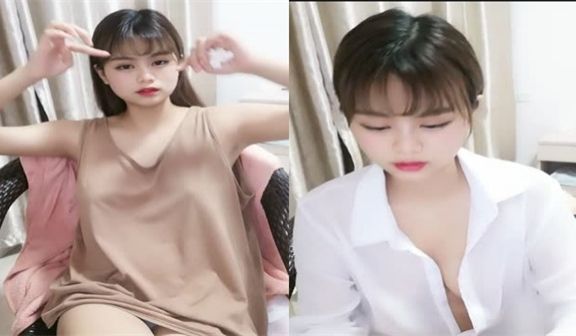 粉色奶头D罩杯美乳靓女