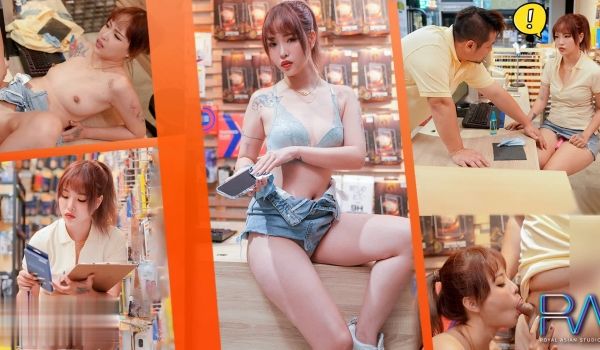 手机行女店员上班偷偷自慰1
