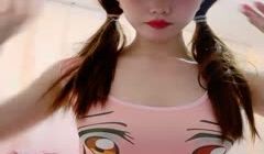 女神_！女神_！鸭舌帽美少女，脱光多毛粉穴特写