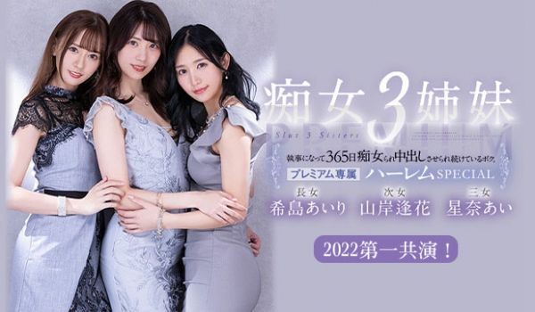 【AV解说】被痴女三姐妹玩弄的365天
