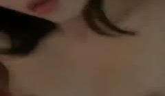 反差妹 像是梦中的画面 .