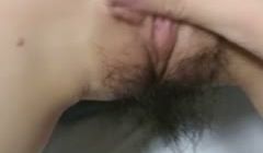长发白皙妹子和小男友居家啪啪，性感睡衣翘屁股揉粉