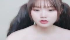 大屁股 双马尾 高颜值 粉逼逼