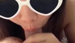 #精选 #口交 口爆内射女友满嘴