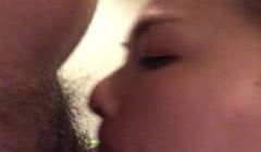 精选#自拍#大奶妹吃胖子哥的小鸡鸡3