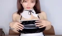顶级巨乳兔女郎佣人装极限诱惑 24