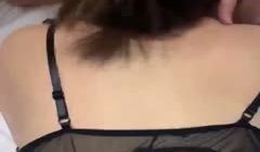 3p小母狗被前后夹击，娇喘不停!